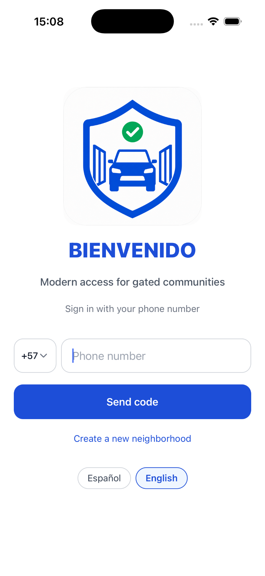 WhatsApp phone-number login